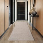 HELIX Kortpolig tapijt 80 x 250 cm Beige - Afbeelding 2