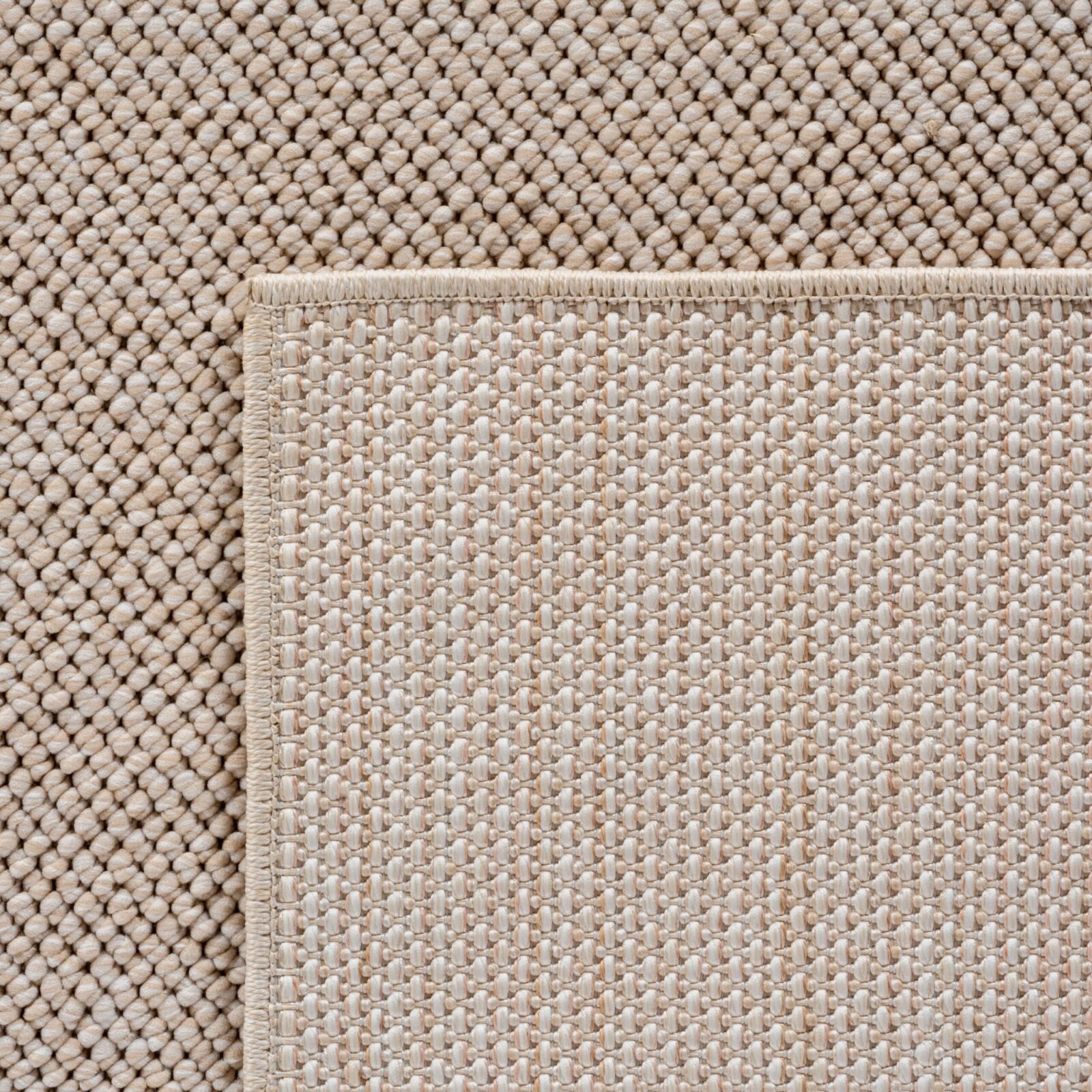 Helix Kortpolig vloerkleed Effen – Beige (2200)