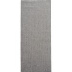 HELIX Kortpolig tapijt 80 x 250 cm Zilver