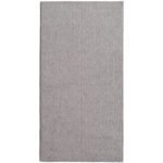 HELIX Kortpolig tapijt 80 x 150 cm Zilver