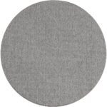 HELIX Kortpolig tapijt 200 x 200 cm Zilver