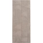 HELIX Kortpolig tapijt 80 x 250 cm Beige