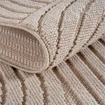 HELIX Kortpolig tapijt 200 x 290 cm Beige - Afbeelding 3