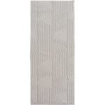 HELIX Kortpolig tapijt 80 x 250 cm Crème