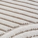 HELIX Kortpolig tapijt 80 x 250 cm Crème - Afbeelding 6