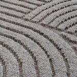 HELIX Kortpolig tapijt 60 x 110 cm Zilver - Afbeelding 6