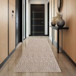HELIX Kortpolig tapijt 80 x 150 cm Beige - Afbeelding 2