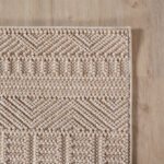 HELIX Kortpolig tapijt 200 x 290 cm Beige - Afbeelding 4
