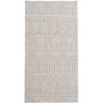 HELIX Kortpolig tapijt 80 x 150 cm Crème