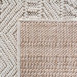 HELIX Kortpolig tapijt 140 x 200 cm Crème - Afbeelding 5