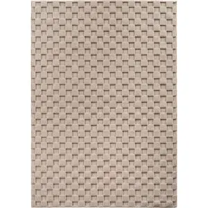 Helix Kortpolig vloerkleed Effen – Beige (2203)