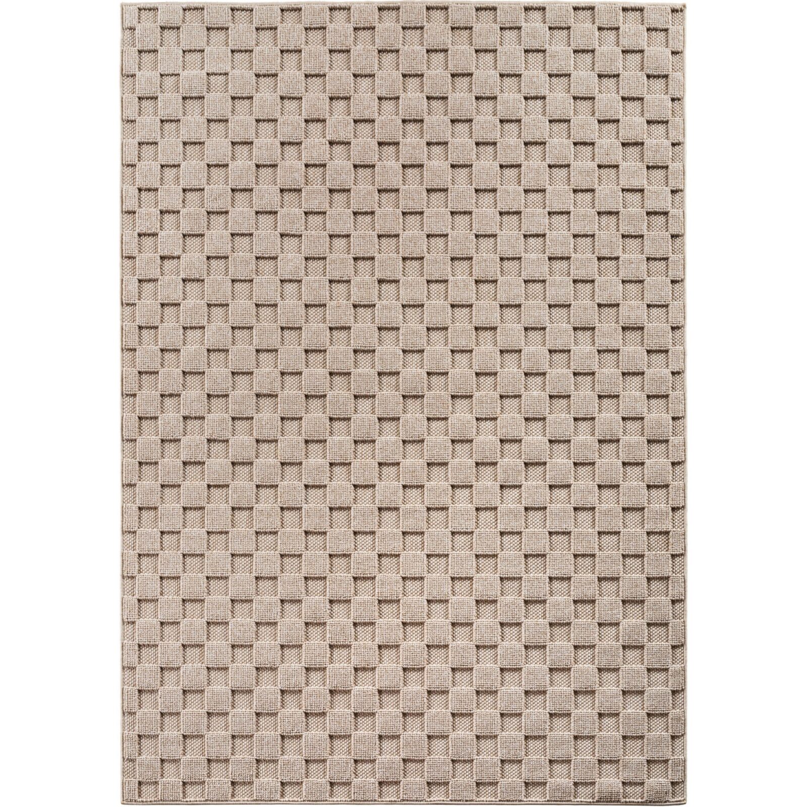 Helix Kortpolig vloerkleed Effen – Beige (2203)