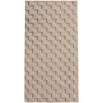 HELIX Kortpolig tapijt 80 x 150 cm Beige