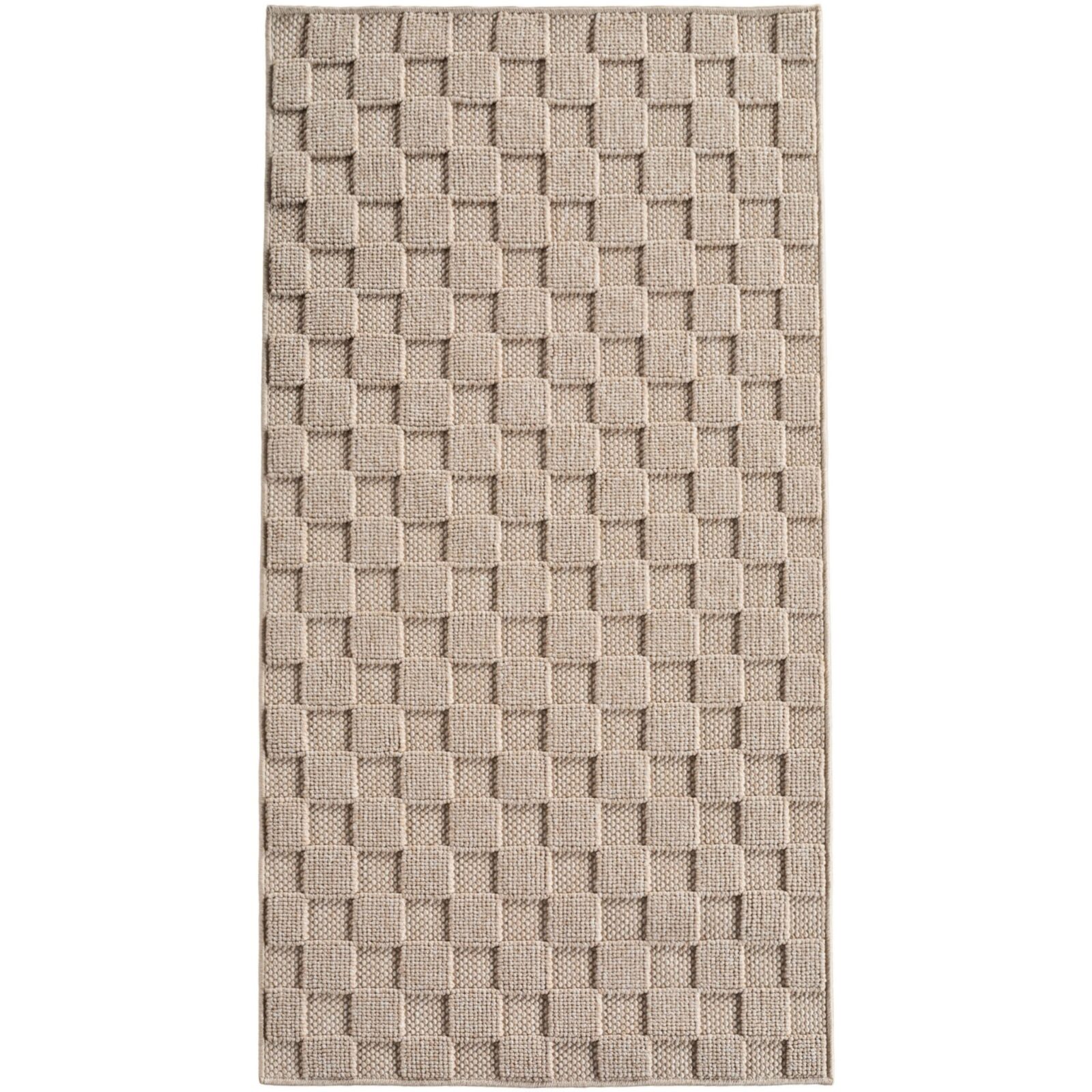Helix Kortpolig vloerkleed Effen – Beige (2203)
