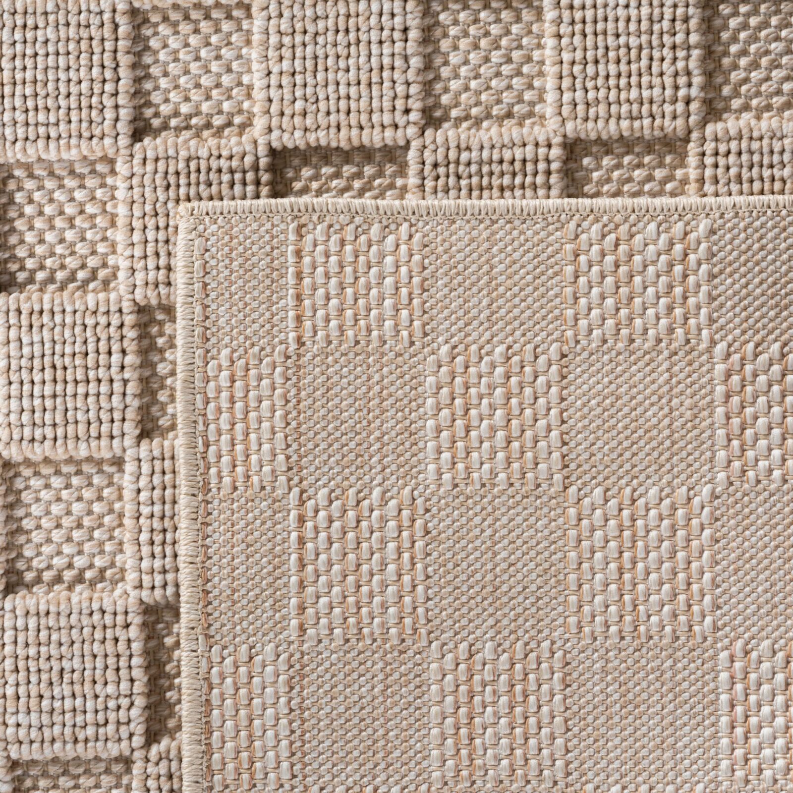 Helix Kortpolig vloerkleed Effen – Beige (2203)