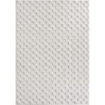 HELIX Kortpolig tapijt 60 x 110 cm Crème