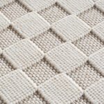 HELIX Kortpolig tapijt 140 x 200 cm Crème - Afbeelding 6