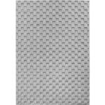 HELIX Kortpolig tapijt 60 x 110 cm Zilver