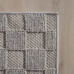 HELIX Kortpolig tapijt 60 x 110 cm Zilver - Afbeelding 4