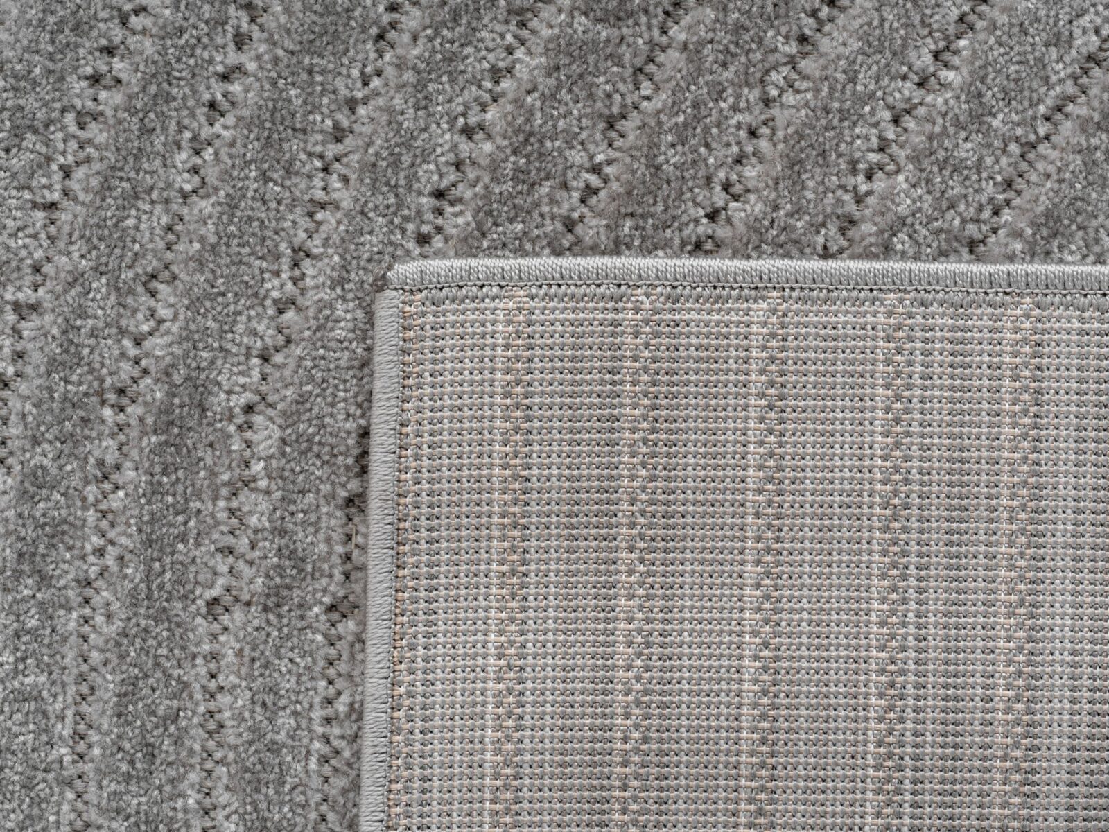 Nova Binnen- en buitenkleed Scandinavisch 3D-design – Zilver (1201)