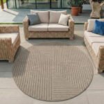 AYYILDIZ In-/Outdoorteppich NOVA 1202 Beige 160 x 160 cm - Afbeelding 2