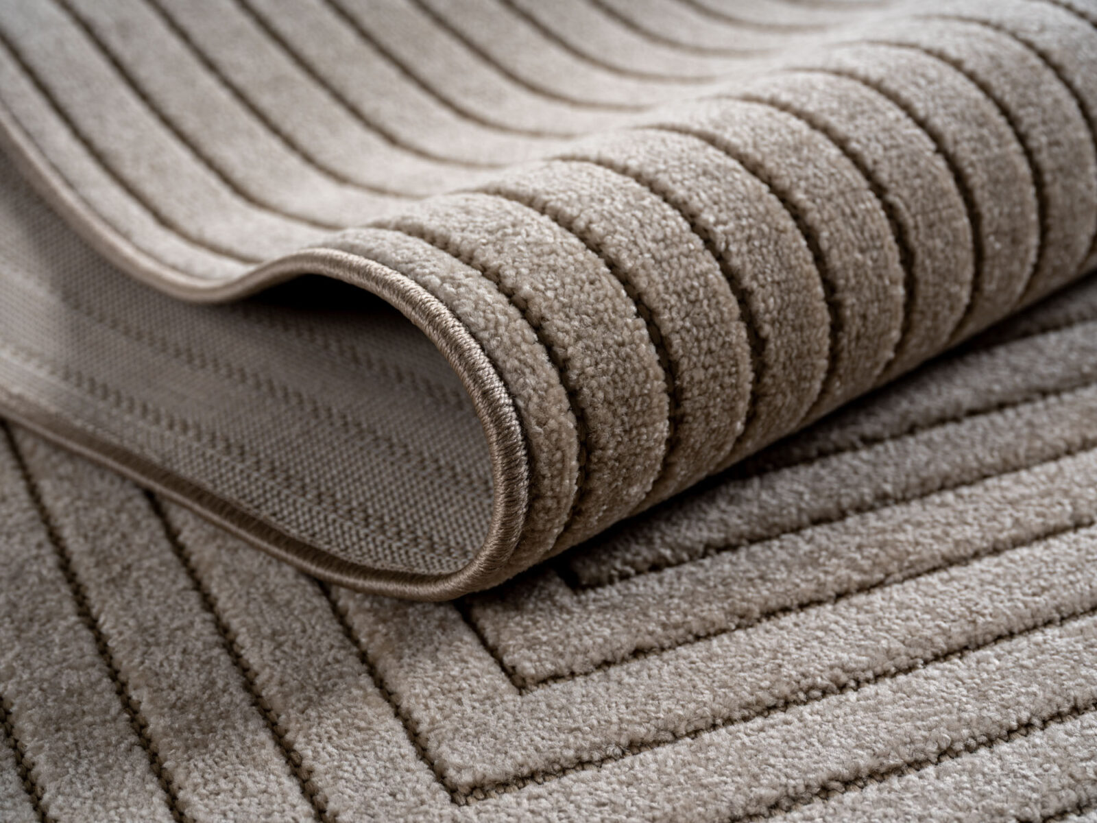 Nova Binnen- en buitenkleed Scandinavisch 3D-design – Beige (1202)