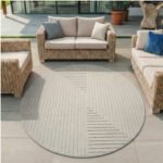 AYYILDIZ In-/Outdoorteppich NOVA 1202 Creme 200 x 200 cm - Afbeelding 2