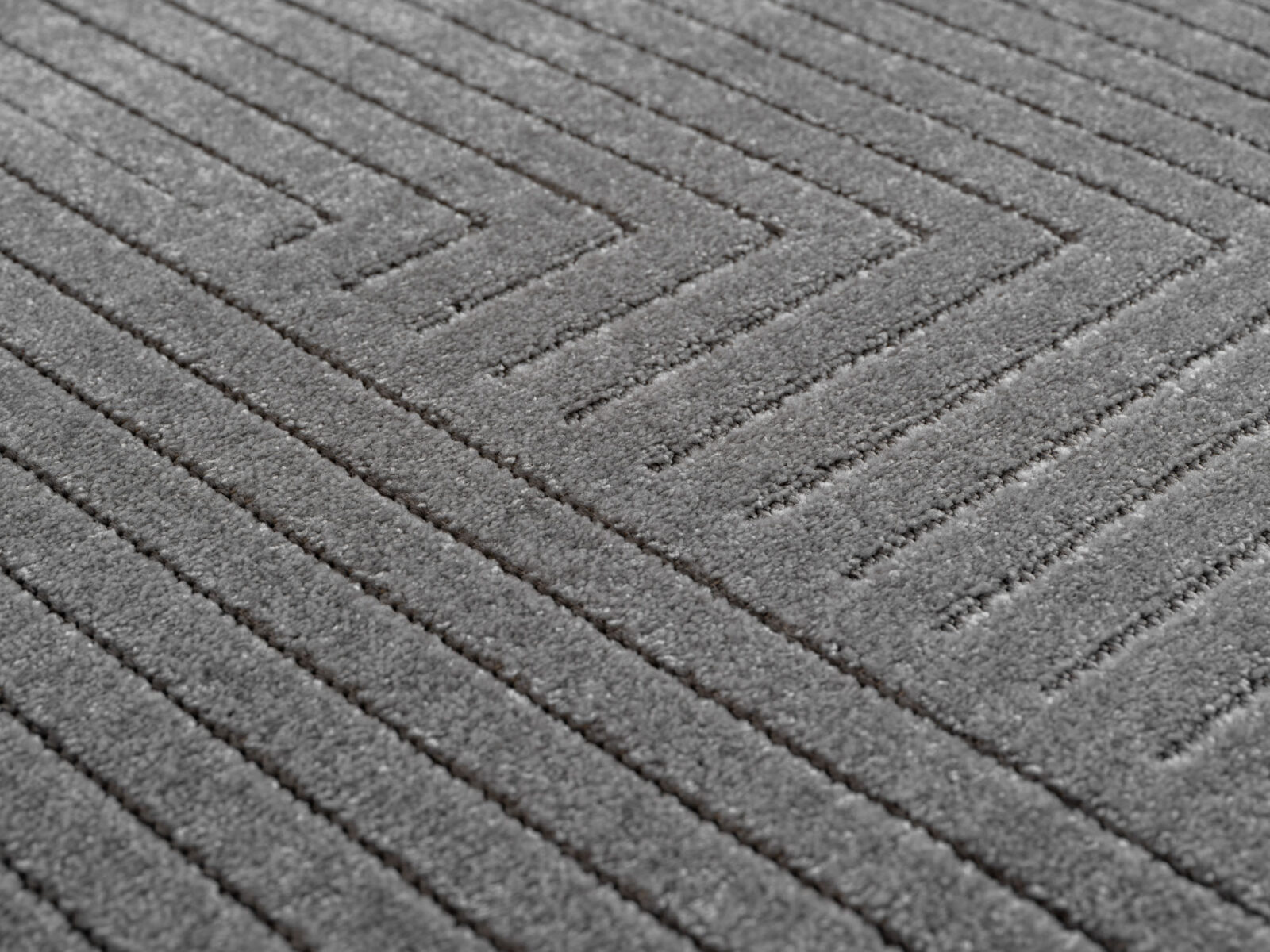 Nova Binnen- en buitenkleed Scandinavisch 3D-design – Zilver (1201)