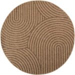 AYYILDIZ In-/Outdoorteppich TIMBER 1401 Beige 200 x 200 cm