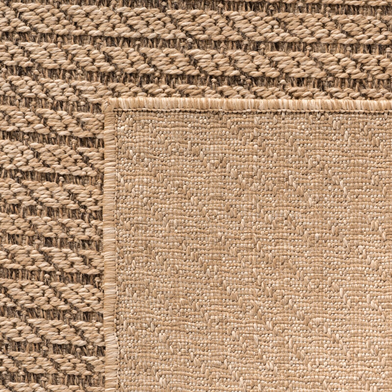 Timber Binnen- en buitenkleed Jute-look – Beige (1404)
