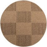 AYYILDIZ In-/Outdoorteppich TIMBER 1405 Beige 200 x 200 cm
