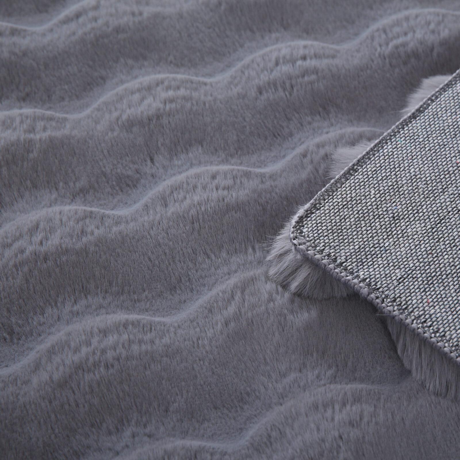 Ambiance Wasbaar vloerkleed Effen – Grijs (5110)