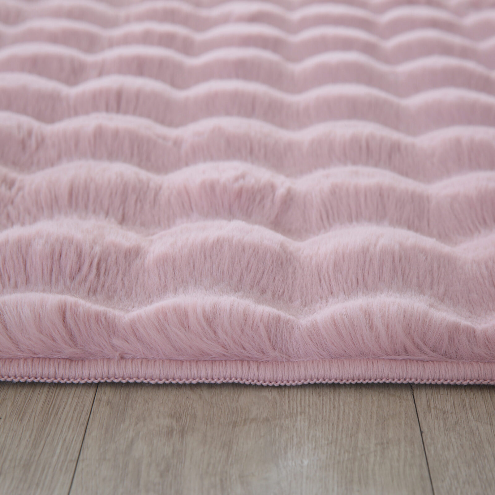 Ambiance Wasbaar vloerkleed Effen – Oudroze (5110)