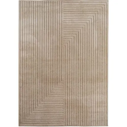 Nova Binnen- en buitenkleed Scandinavisch 3D-design – Beige (1202)