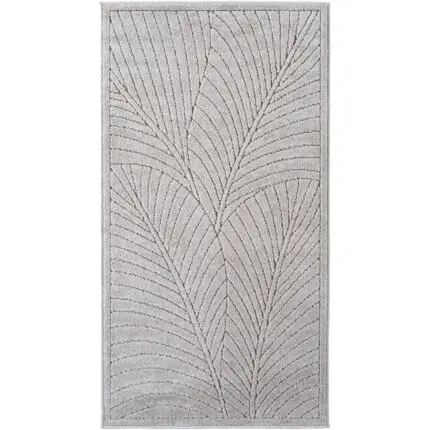 Nova Binnen- en buitenkleed Scandinavisch 3D-design – Zilver (1203)