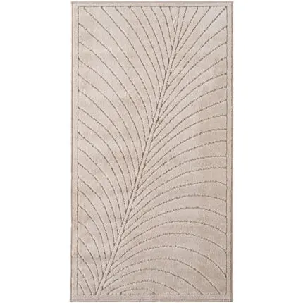Nova Binnen- en buitenkleed Scandinavisch 3D-design – Beige (1204)