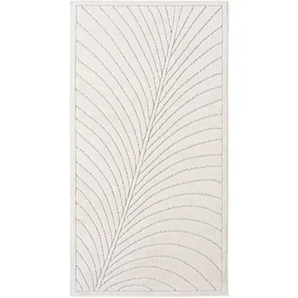 Nova Binnen- en buitenkleed Scandinavisch 3D-design – Crème (1204)