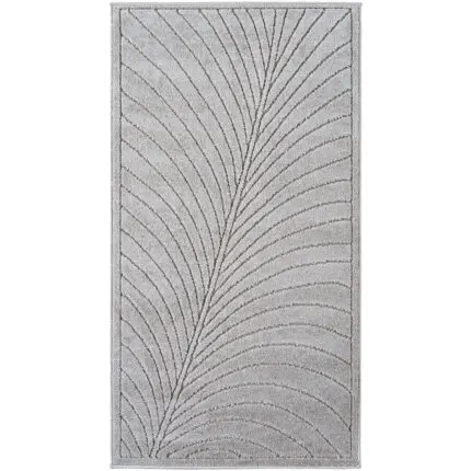 Nova Binnen- en buitenkleed Scandinavisch 3D-design – Zilver (1204)
