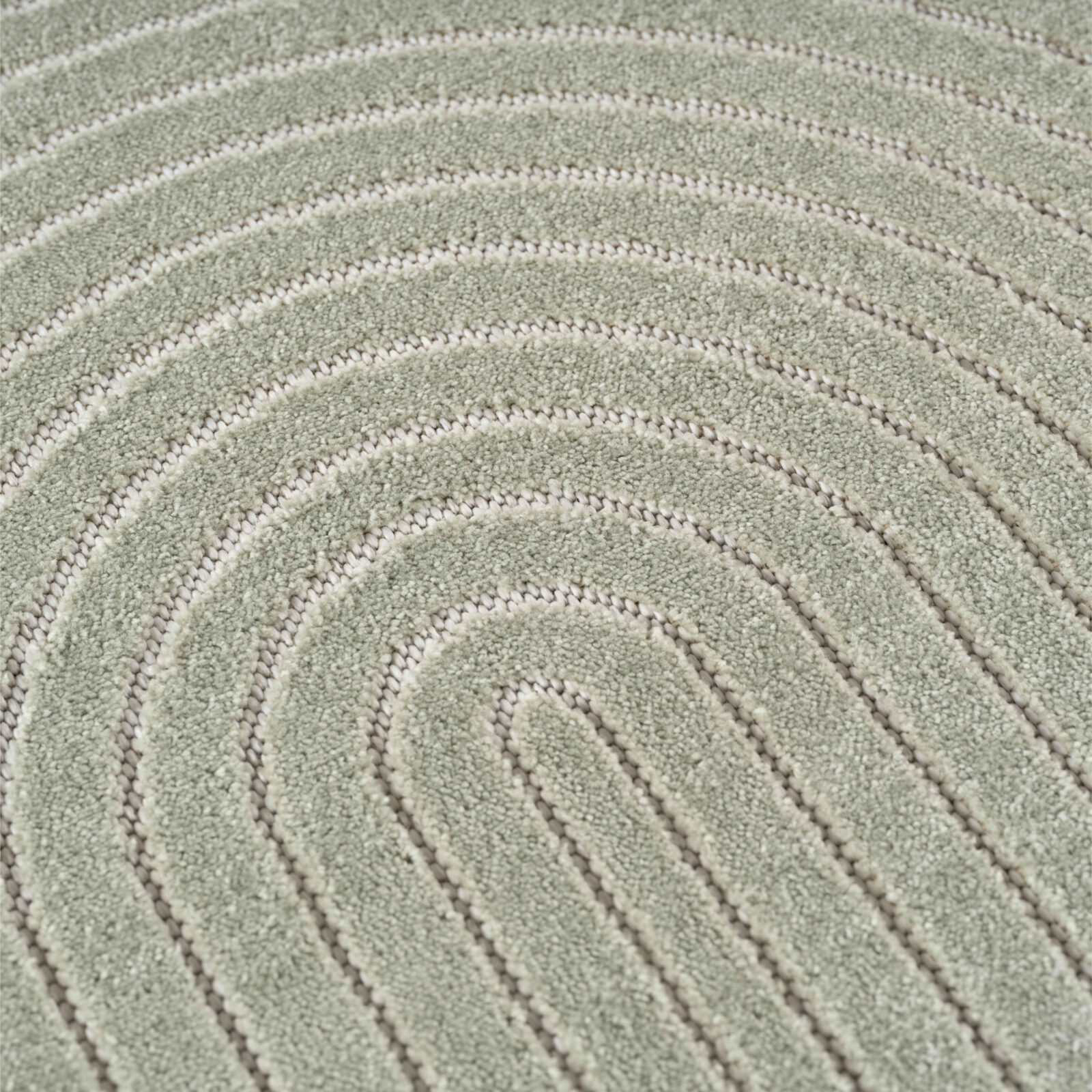 Nova Binnen- en buitenkleed Scandinavisch 3D-design – Groen (1201)