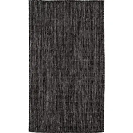 Mira Binnen- en buitenkleed Effen – Zwart (1450)