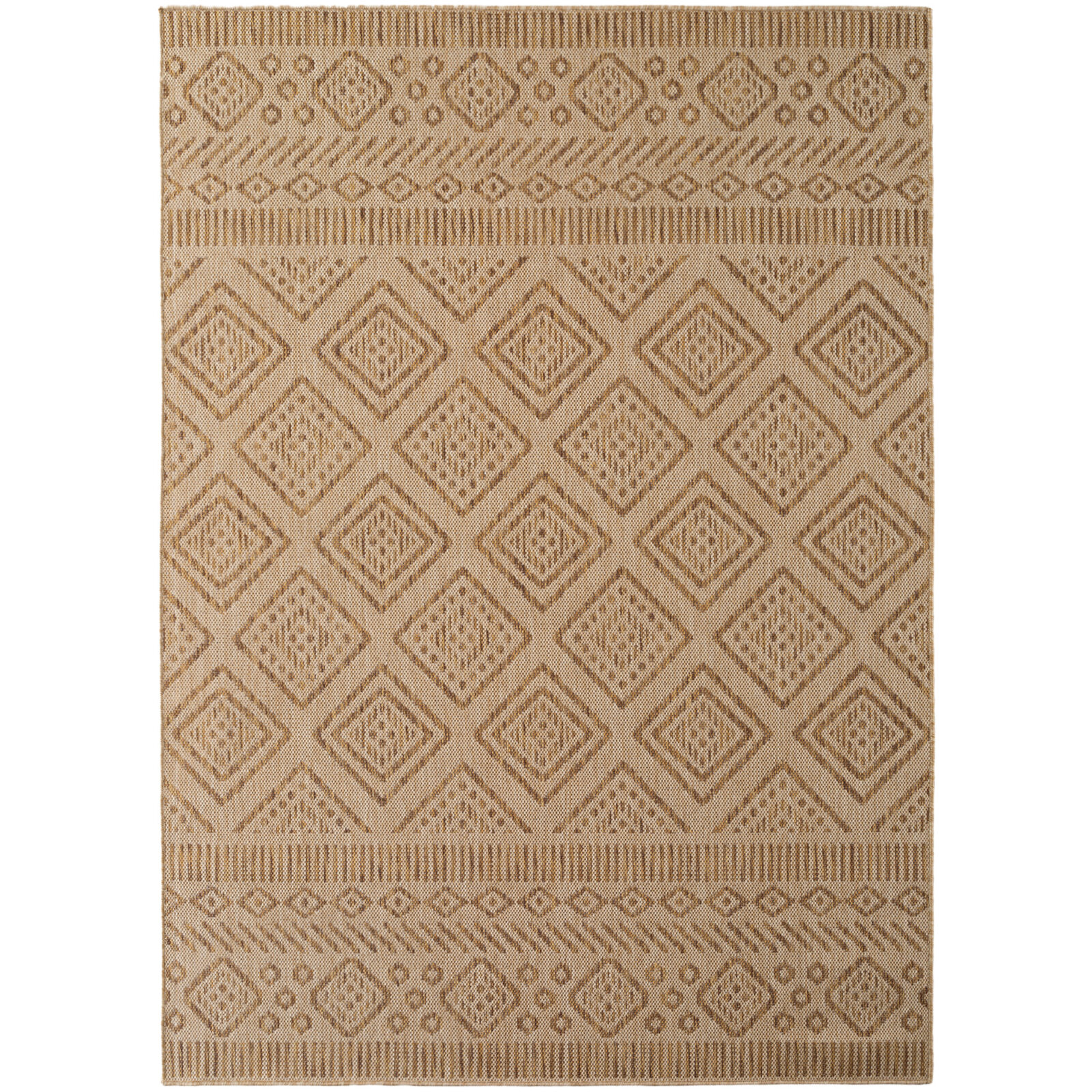 Mira Binnen- en buitenkleed Etnisch – Beige (1452)