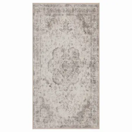 Inka Wasbaar vloerkleed Vintage oosters – Beige (1141)