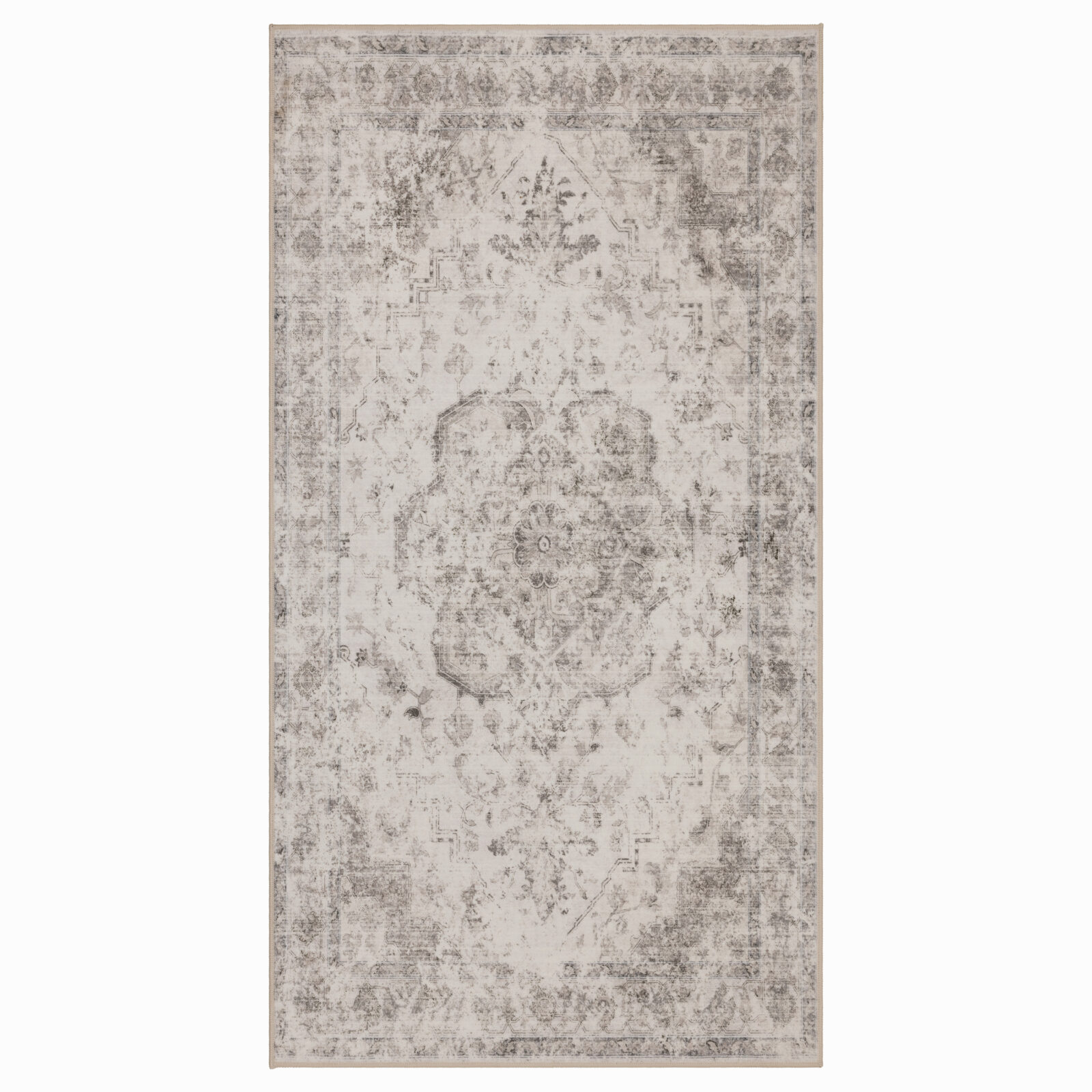 Inka Wasbaar vloerkleed Vintage oosters – Beige (1141)