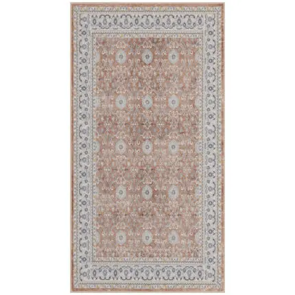 Inka Wasbaar vloerkleed Vintage oosters – Terracotta (1145)