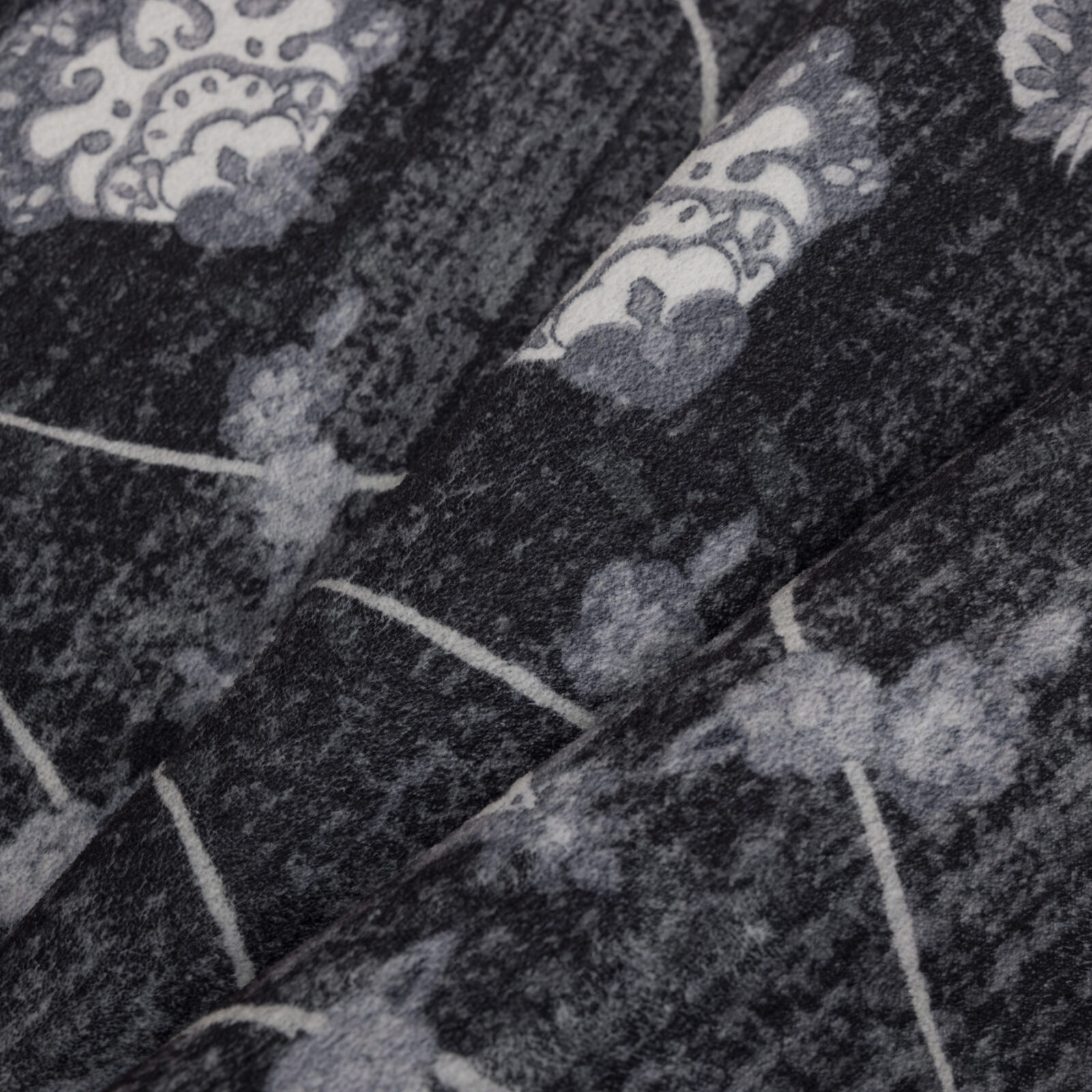 Inka Wasbaar vloerkleed Vintage oosters – Zwart (1146)