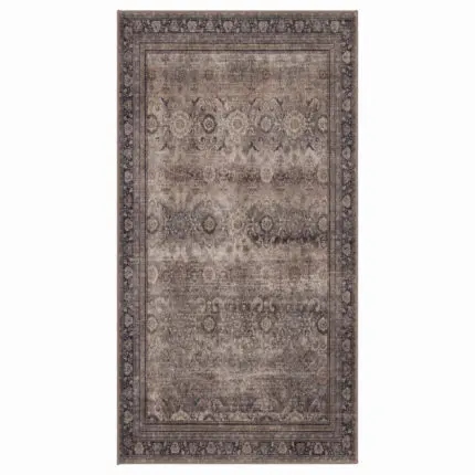 Inka Wasbaar vloerkleed Vintage oosters – Bruin (1147)