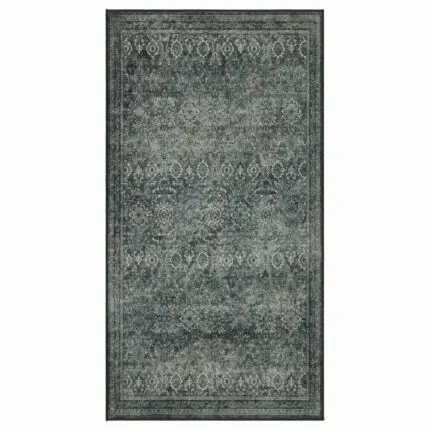 Inka Wasbaar vloerkleed Vintage oosters – Groen (1148)